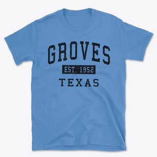 Groves Texas Classic Established Basic T-Shirt