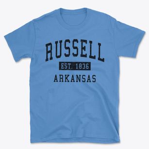 Russell Arkansas Classic Established Basic T-Shirt