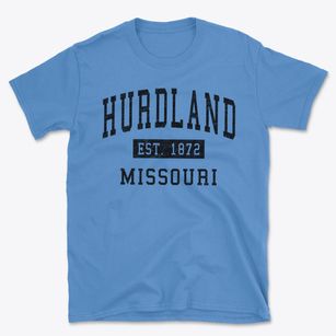 Hurdland Missouri Classic Established Basic T-Shirt