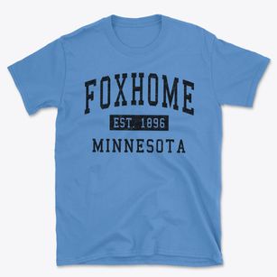 Foxhome Minnesota Classic Established Basic T-Shirt