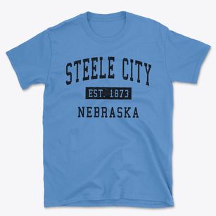 Steele City Nebraska Classic Established Basic T-Shirt