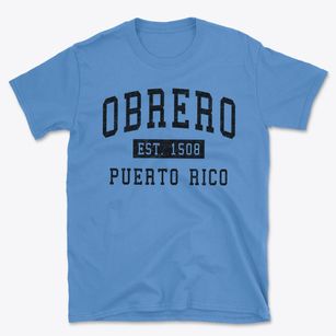 Obrero Puerto Rico Classic Established Basic T-Shirt