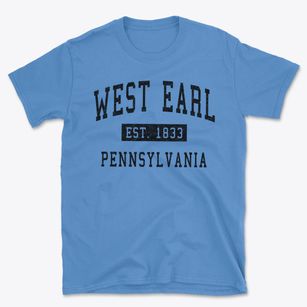West Earl Pennsylvania Classic Established Basic T-Shirt