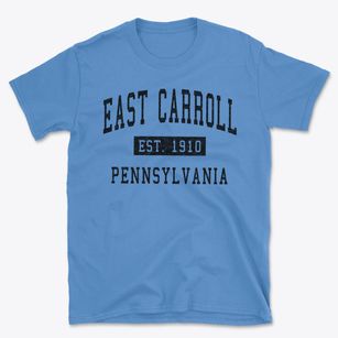East Carroll Pennsylvania Classic Established Basic T-Shirt