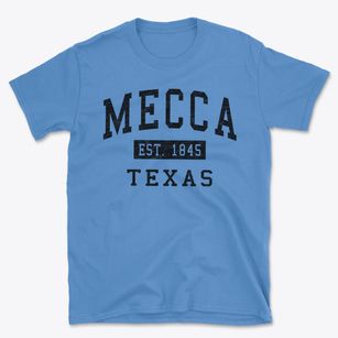 Mecca Texas Classic Established Basic T-Shirt