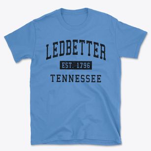 Ledbetter Tennessee Classic Established Basic T-Shirt