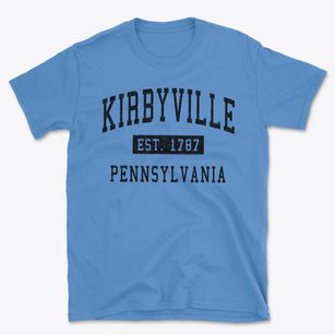 Kirbyville Pennsylvania Classic Established Basic T-Shirt