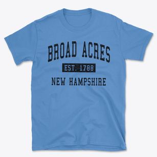Broad Acres New Hampshire Classic Established Basic T-Shirt