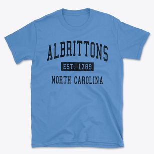 Albrittons North Carolina Classic Established Basic T-Shirt