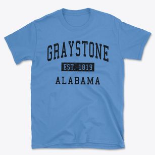 Graystone Alabama Classic Established Basic T-Shirt
