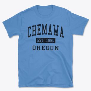 Chemawa Oregon Classic Established Basic T-Shirt