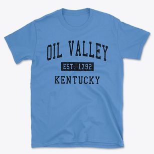 Oil Valley Kentucky Classic Established Basic T-Shirt