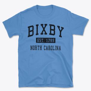 Bixby North Carolina Classic Established Basic T-Shirt