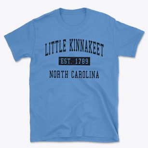 Little Kinnakeet North Carolina Classic Established Basic T-Shirt
