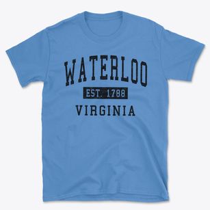 Waterloo Virginia Classic Established Basic T-Shirt