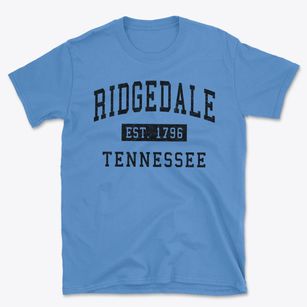 Ridgedale Tennessee Classic Established Basic T-Shirt