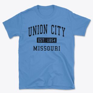 Union City Missouri Classic Established Basic T-Shirt
