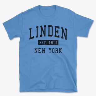 Linden New York Classic Established Basic T-Shirt