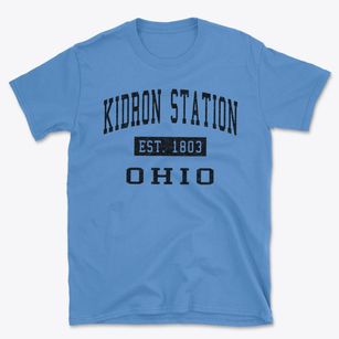 Kidron Station Ohio Classic Established Basic T-Shirt