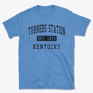 Turners Station Kentucky Classic Established Basic T-Shirt