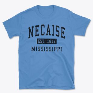 Necaise Mississippi Classic Established Basic T-Shirt