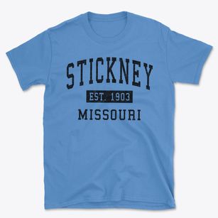Stickney Missouri Classic Established Basic T-Shirt