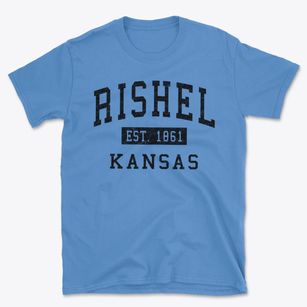 Rishel Kansas Classic Established Basic T-Shirt
