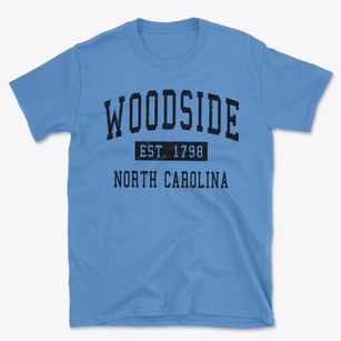 Woodside North Carolina Classic Established Basic T-Shirt