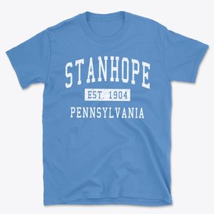 Stanhope Pennsylvania Classic Established Basic T-Shirt