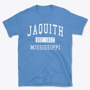 Jaquith Mississippi Classic Established Basic T-Shirt