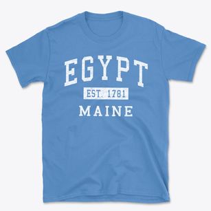 Egypt Maine Classic Established Basic T-Shirt