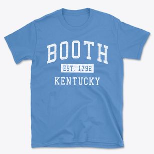 Booth Kentucky Classic Established Basic T-Shirt