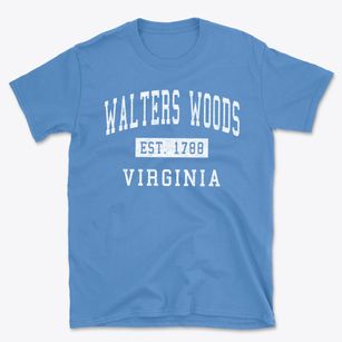 Walters Woods Virginia Classic Established Basic T-Shirt