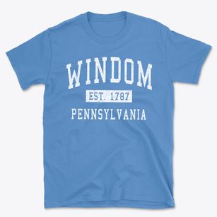 Windom Pennsylvania Classic Established Basic T-Shirt