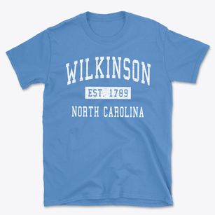 Wilkinson North Carolina Classic Established Basic T-Shirt