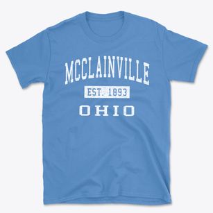 Mcclainville Ohio Classic Established Basic T-Shirt