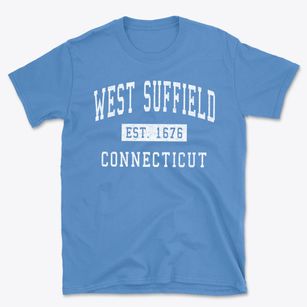 West Suffield Connecticut Classic Established Basic T-Shirt