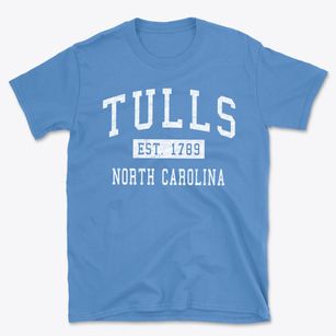 Tulls North Carolina Classic Established Basic T-Shirt