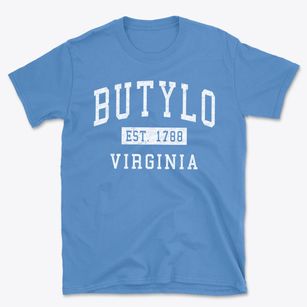 Butylo Virginia Classic Established Basic T-Shirt