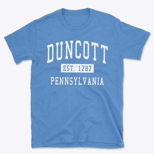 Duncott Pennsylvania Classic Established Basic T-Shirt