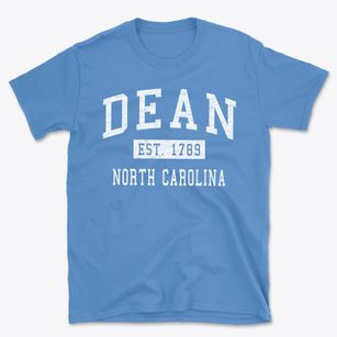 Dean North Carolina Classic Established Basic T-Shirt