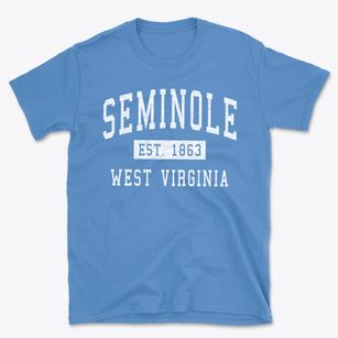 Seminole West Virginia Classic Established Basic T-Shirt