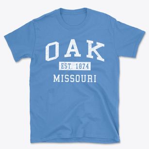 Oak Missouri Classic Established Basic T-Shirt