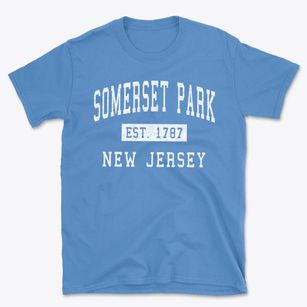 Somerset Park New Jersey Classic Established Basic T-Shirt