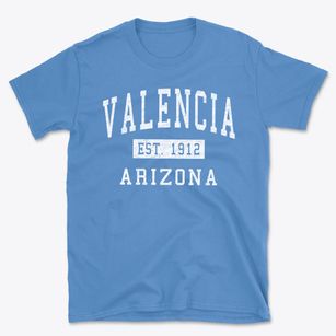 Valencia Arizona Classic Established Basic T-Shirt