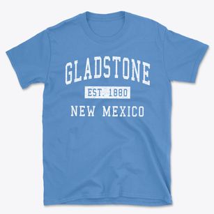 Gladstone New Mexico Classic Established Basic T-Shirt