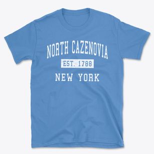 North Cazenovia New York Classic Established Basic T-Shirt
