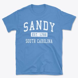 Sandy South Carolina Classic Established Basic T-Shirt