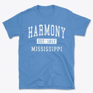 Harmony Mississippi Classic Established Basic T-Shirt
