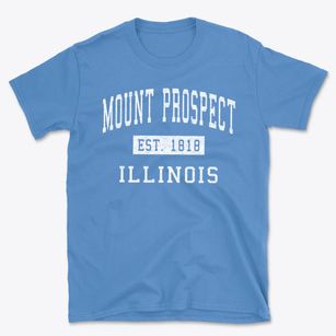 Mount Prospect Illinois Classic Established Basic T-Shirt